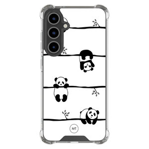 Mooie Telefoonhoesjes Samsung Galaxy S24 FE shockproof hoesje - Panda