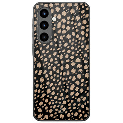 Mooie Telefoonhoesjes Samsung Galaxy A56 hoesje glas - Savannah spots
