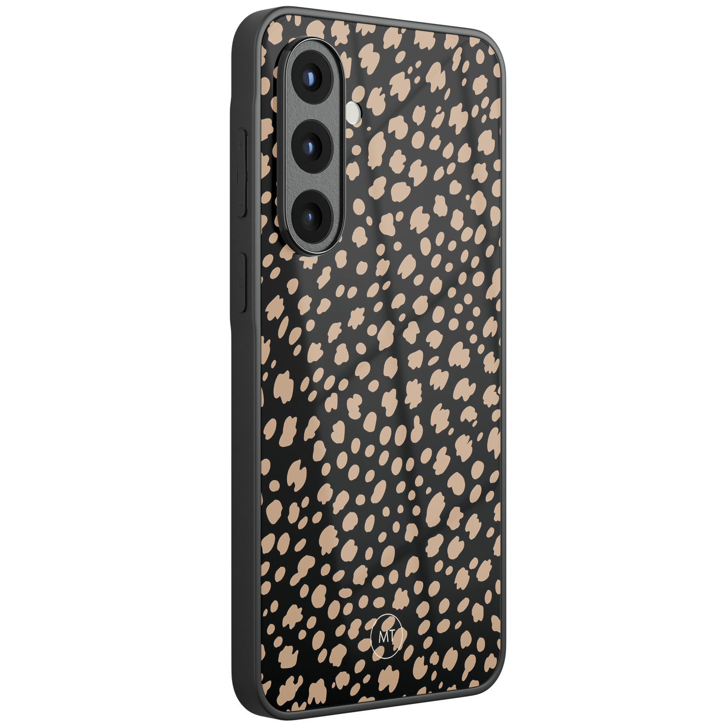 Mooie Telefoonhoesjes Samsung Galaxy A56 hoesje glas - Savannah spots