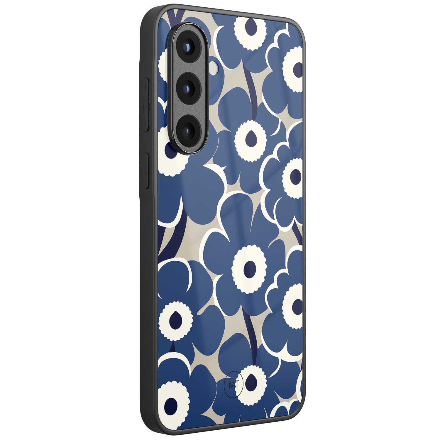 Mooie Telefoonhoesjes Samsung Galaxy A56 hoesje glas - Abstract bloom