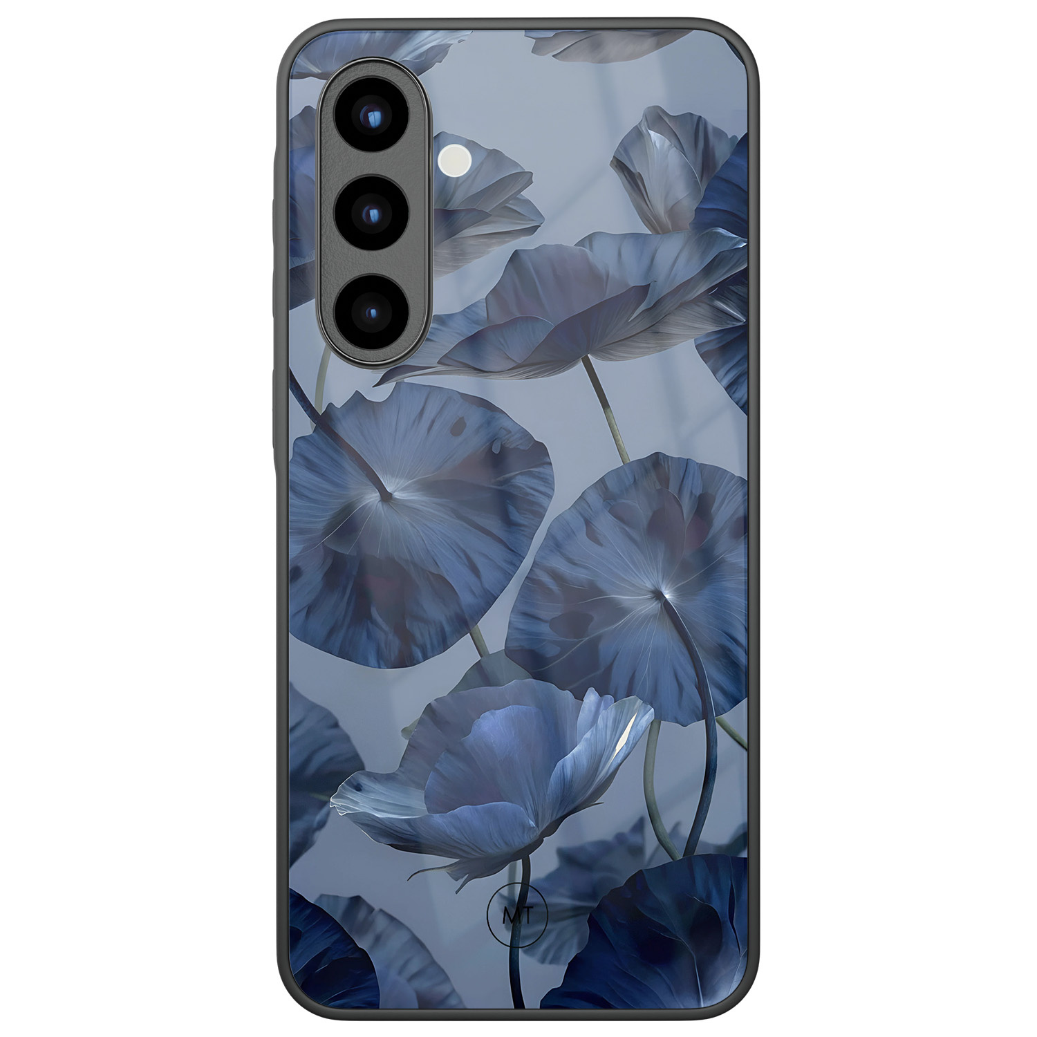 Mooie Telefoonhoesjes Samsung Galaxy A56 hoesje glas - Dusky blooms