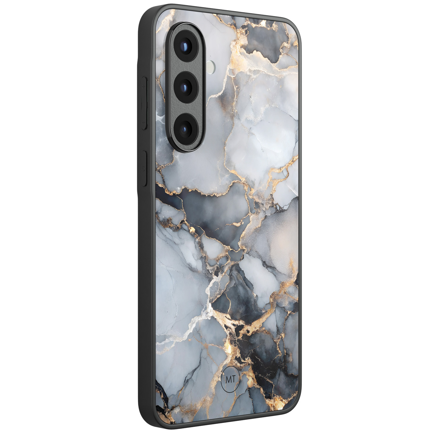 Mooie Telefoonhoesjes Samsung Galaxy A56 hoesje glas - Marble mist