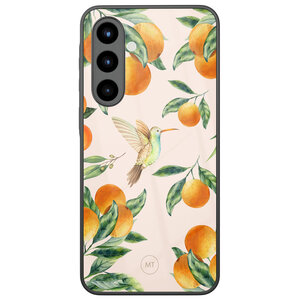 Mooie Telefoonhoesjes Samsung Galaxy A56 hoesje glas - Tropical lemonade