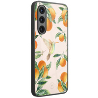Casimoda Samsung Galaxy A56 hoesje glas - Tropical lemonade