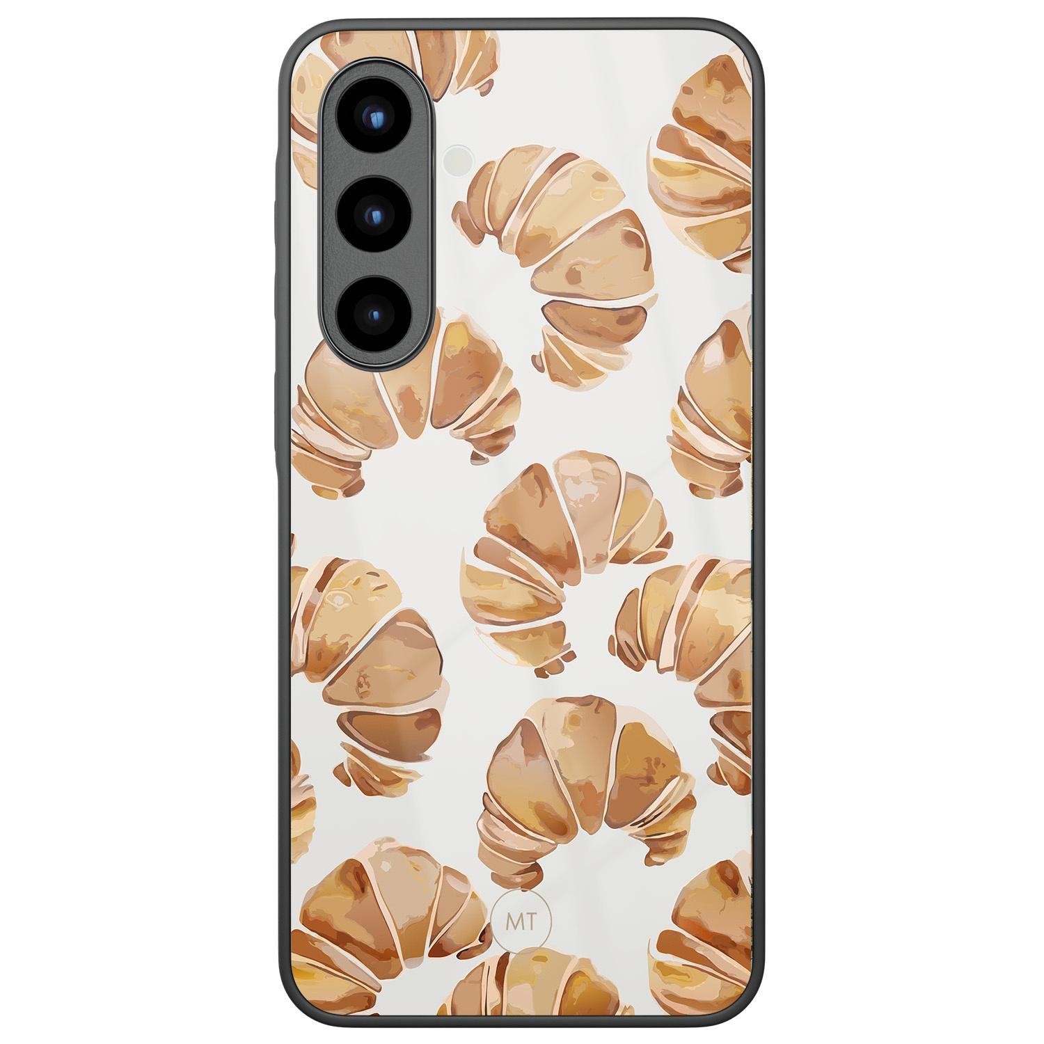 Mooie Telefoonhoesjes Samsung Galaxy A56 hoesje glas - Croissant