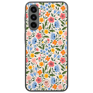 Mooie Telefoonhoesjes Samsung Galaxy A36 hoesje - Romantische bloemen