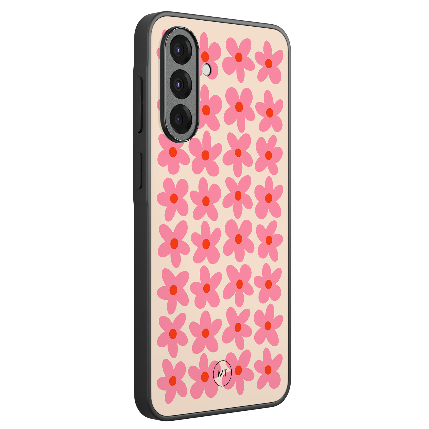 Mooie Telefoonhoesjes Samsung Galaxy A36 hoesje - Retro Blooms