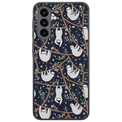 Mooie Telefoonhoesjes Samsung Galaxy A36 hoesje - Luiaard print