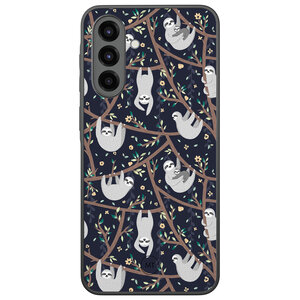 Mooie Telefoonhoesjes Samsung Galaxy A36 hoesje - Luiaard print