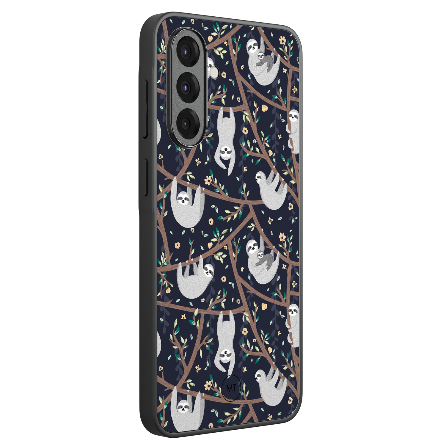 Mooie Telefoonhoesjes Samsung Galaxy A36 hoesje - Luiaard print