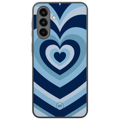 Mooie Telefoonhoesjes Samsung Galaxy A36 hoesje - Hart blauw