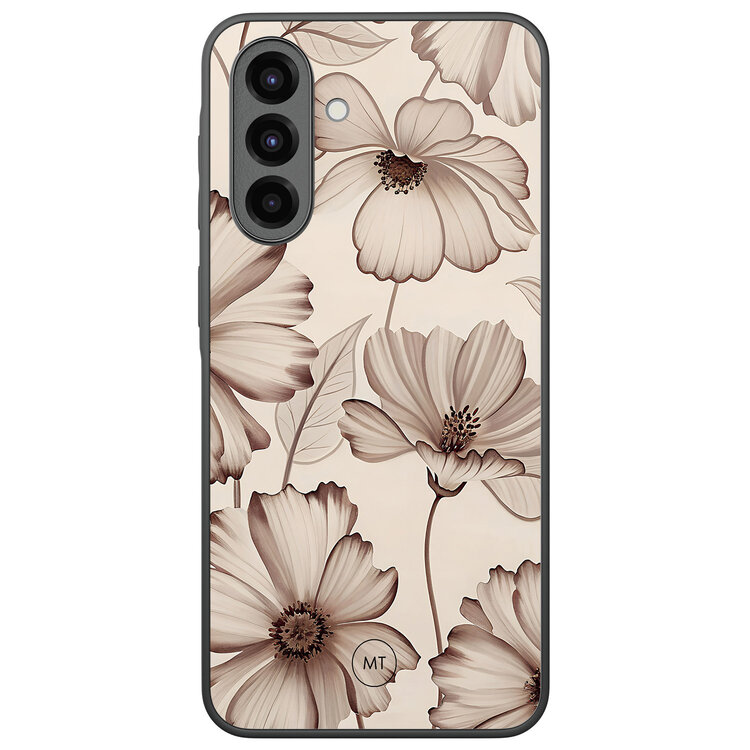 Mooie Telefoonhoesjes Samsung Galaxy A36 hoesje - Sand flowers