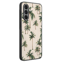 Mooie Telefoonhoesjes Samsung Galaxy A36 hoesje - Palmbomen print