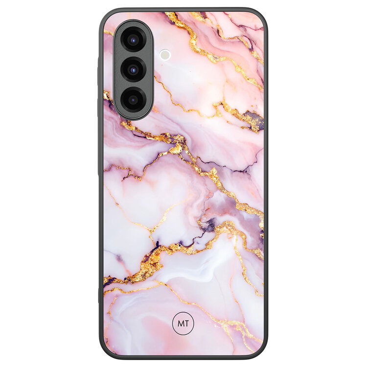 Mooie Telefoonhoesjes Samsung Galaxy A26 hoesje - Marble pink