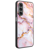Mooie Telefoonhoesjes Samsung Galaxy A26 hoesje - Marble pink