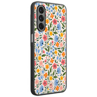 Mooie Telefoonhoesjes Samsung Galaxy A26 hoesje - Romantische bloemen