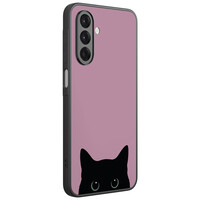 Mooie Telefoonhoesjes Samsung Galaxy A26 hoesje - Zwarte kat