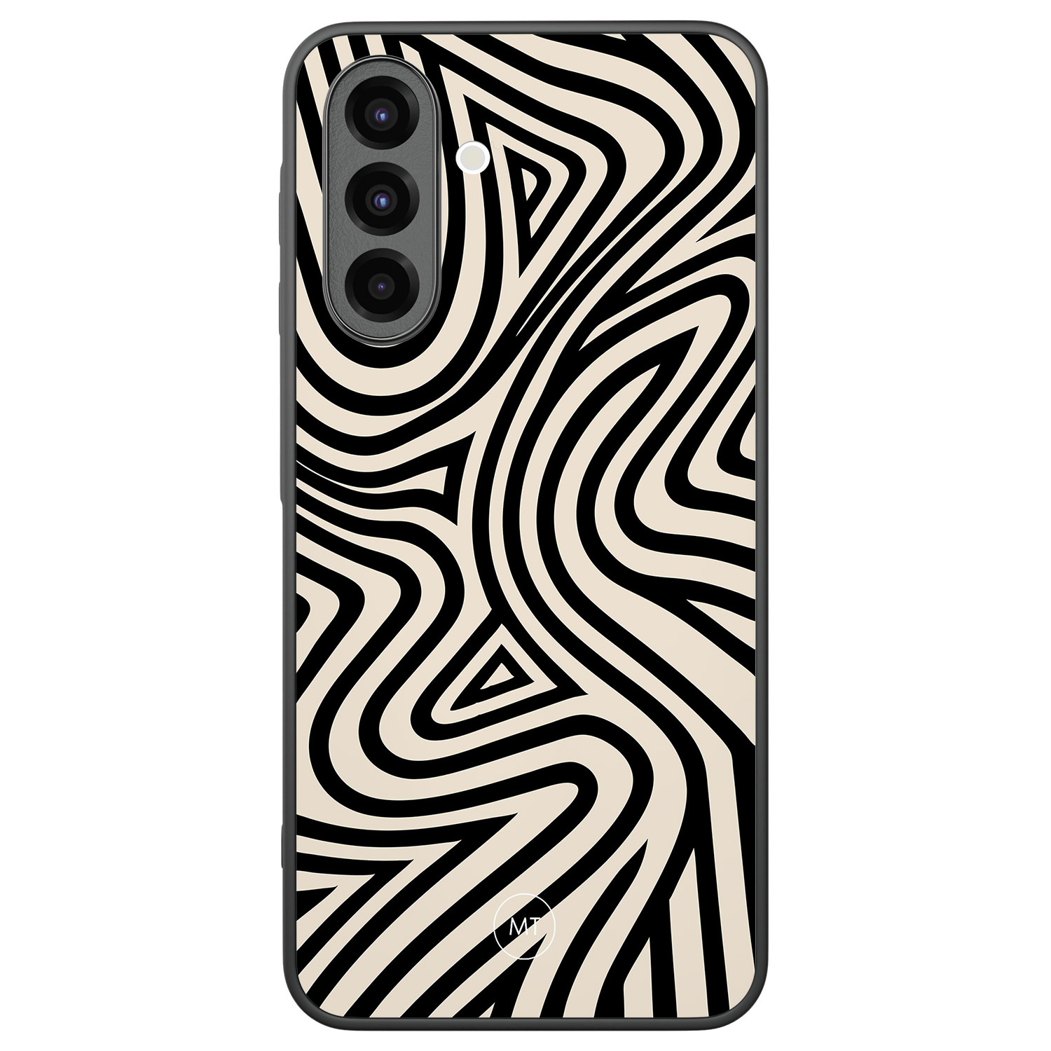 Mooie Telefoonhoesjes Samsung Galaxy A26 hoesje - Groovy lines