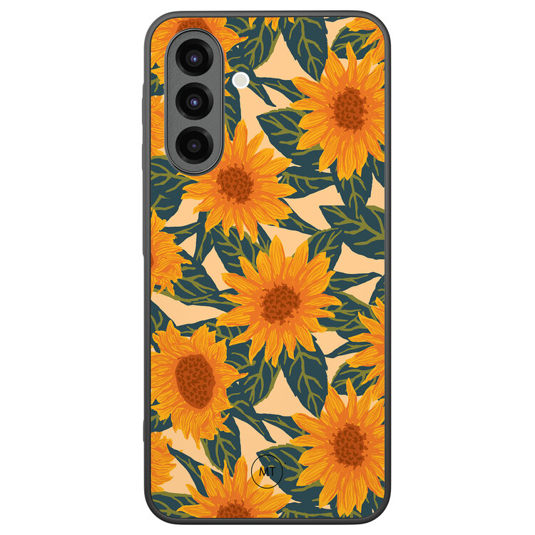 Mooie Telefoonhoesjes Samsung Galaxy A26 hoesje - Zonnebloemen