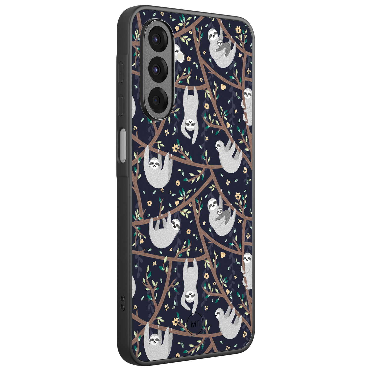 Mooie Telefoonhoesjes Samsung Galaxy A26 hoesje - Luiaard print