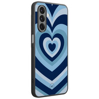 Mooie Telefoonhoesjes Samsung Galaxy A26 hoesje - Hart blauw