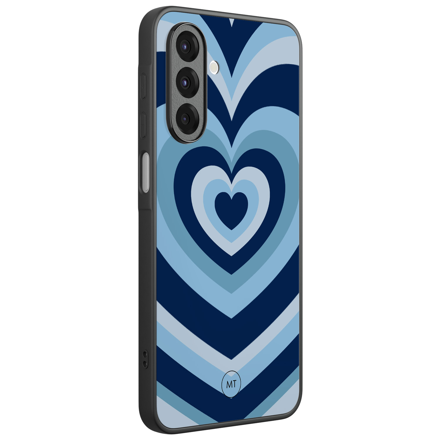 Mooie Telefoonhoesjes Samsung Galaxy A26 hoesje - Hart blauw