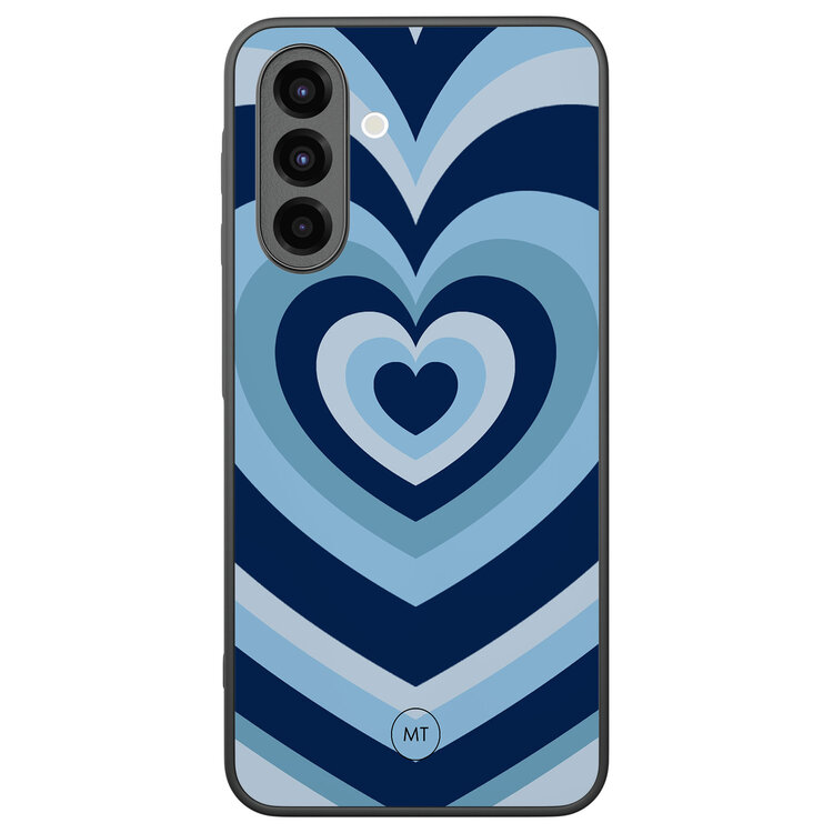 Mooie Telefoonhoesjes Samsung Galaxy A26 hoesje - Hart blauw