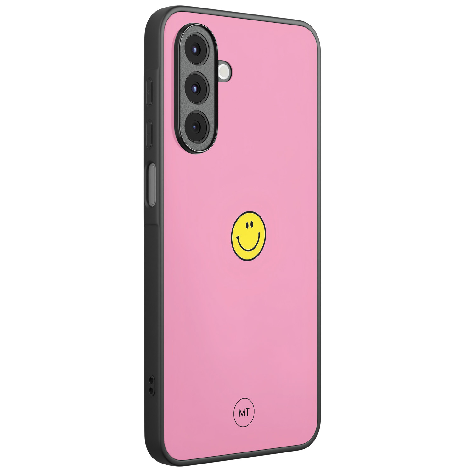 Mooie Telefoonhoesjes Samsung Galaxy A16 hoesje - Pink smiley