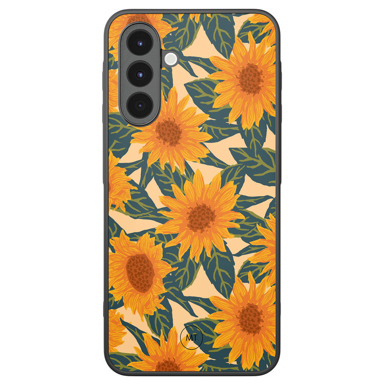 Mooie Telefoonhoesjes Samsung Galaxy A16 hoesje - Zonnebloemen