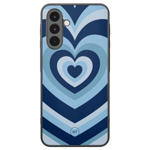 Mooie Telefoonhoesjes Samsung Galaxy A16 hoesje - Hart blauw