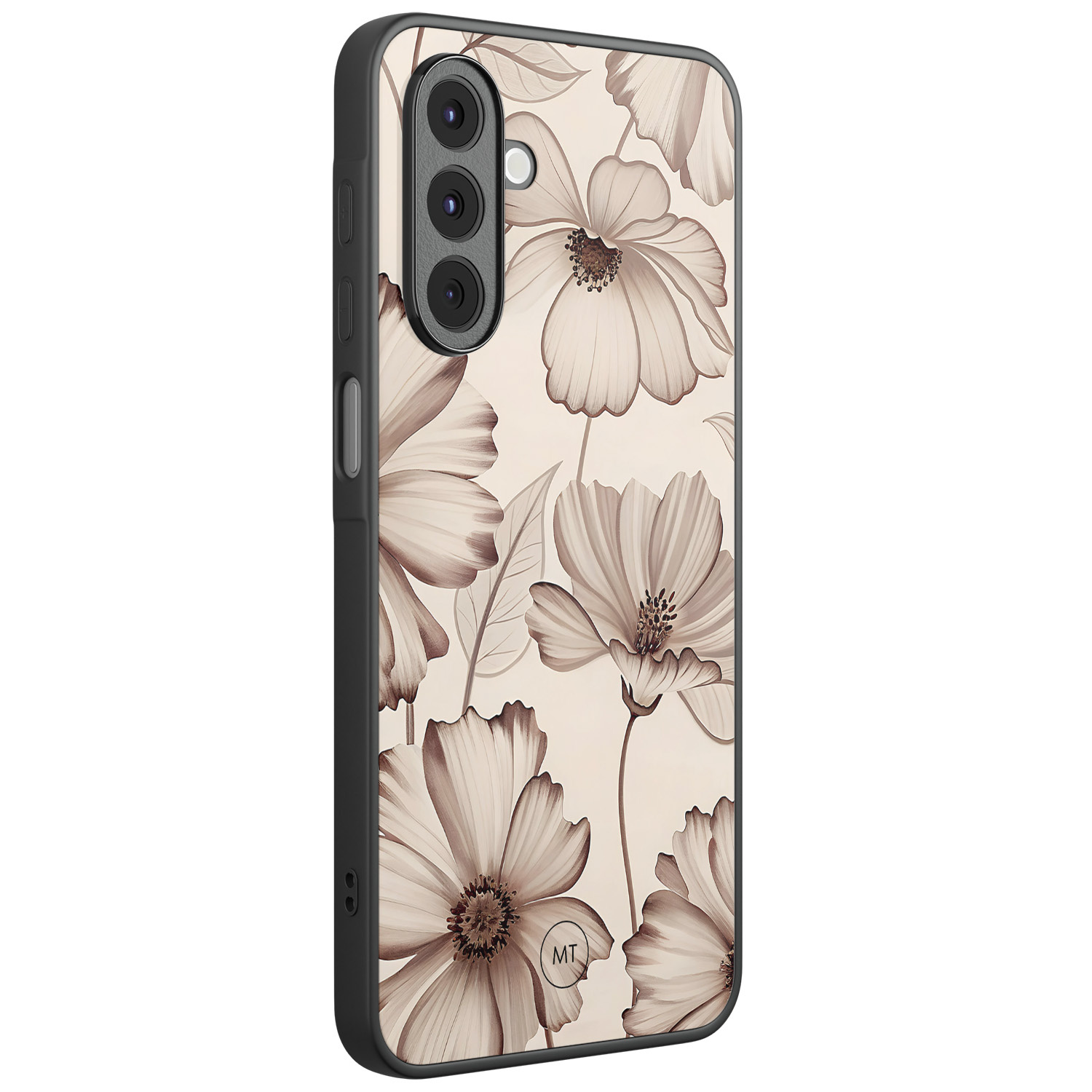 Mooie Telefoonhoesjes Samsung Galaxy A16 hoesje - Sand flowers