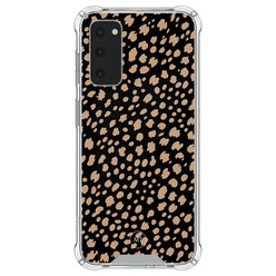 Mooie Telefoonhoesjes Samsung Galaxy S20 FE shockproof hoesje - Savannah spots