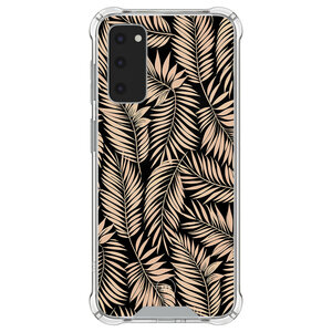 Mooie Telefoonhoesjes Samsung Galaxy S20 FE shockproof hoesje - Palm silhouette