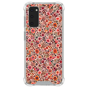 Mooie Telefoonhoesjes Samsung Galaxy S20 FE shockproof hoesje - Vintage floral