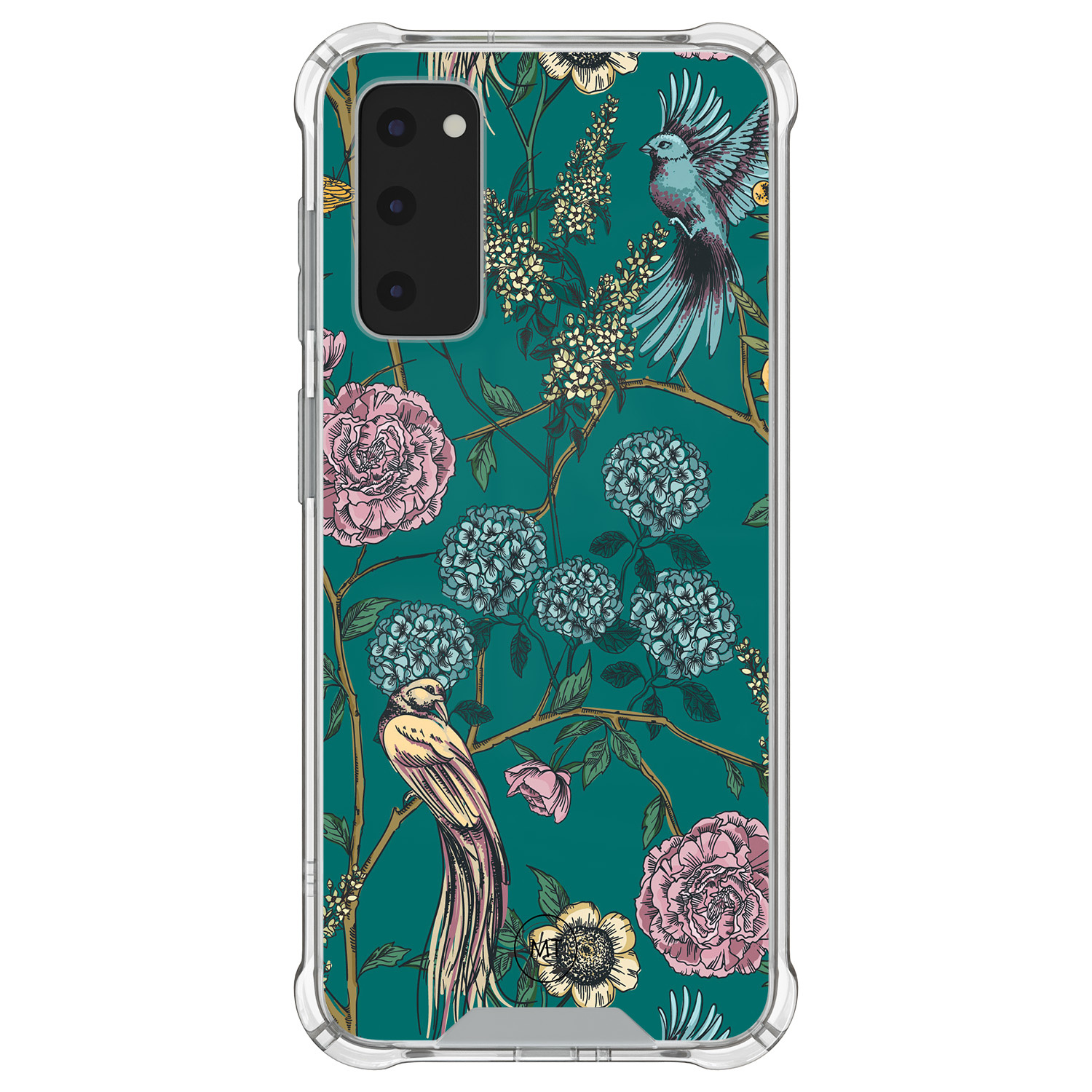 Mooie Telefoonhoesjes Samsung Galaxy S20 FE shockproof hoesje - Bloomy birds