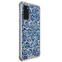 Mooie Telefoonhoesjes Samsung Galaxy S20 FE shockproof hoesje - Azure daisies