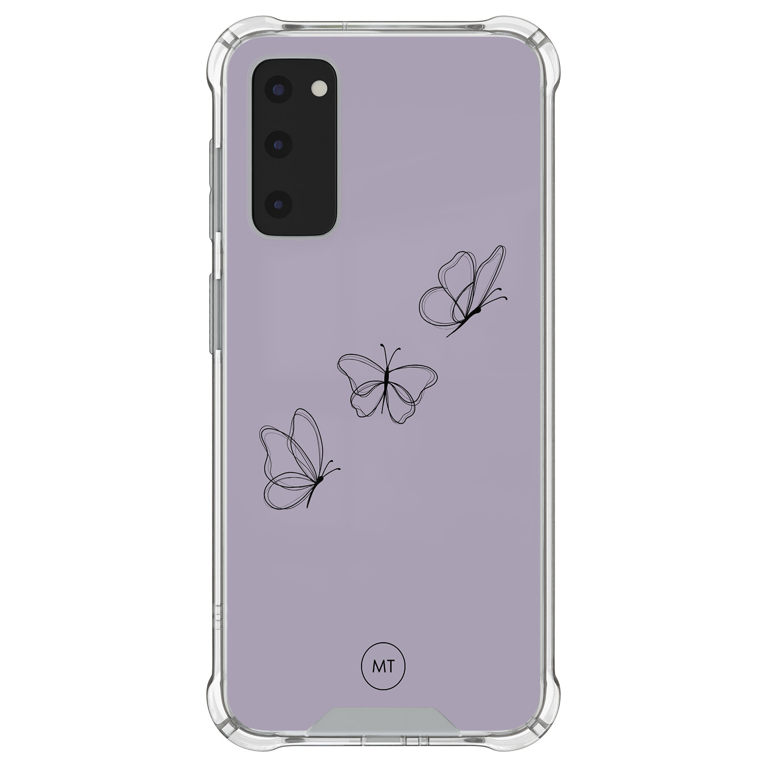 Mooie Telefoonhoesjes Samsung Galaxy S20 FE shockproof hoesje - Vlindertjes