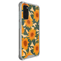 Mooie Telefoonhoesjes Samsung Galaxy S20 FE shockproof hoesje - Zonnebloemen
