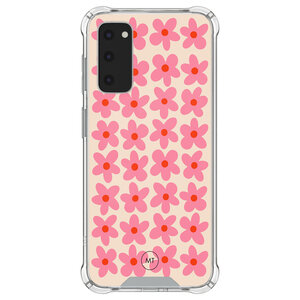 Mooie Telefoonhoesjes Samsung Galaxy S20 FE shockproof hoesje - Retro Blooms