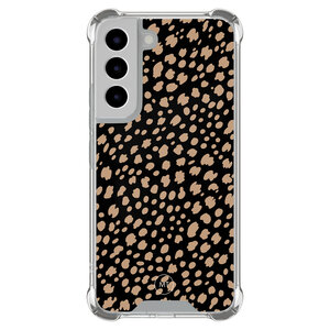 Mooie Telefoonhoesjes Samsung Galaxy S22 shockproof hoesje - Savannah spots