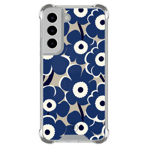 Mooie Telefoonhoesjes Samsung Galaxy S22 shockproof hoesje - Abstract bloom