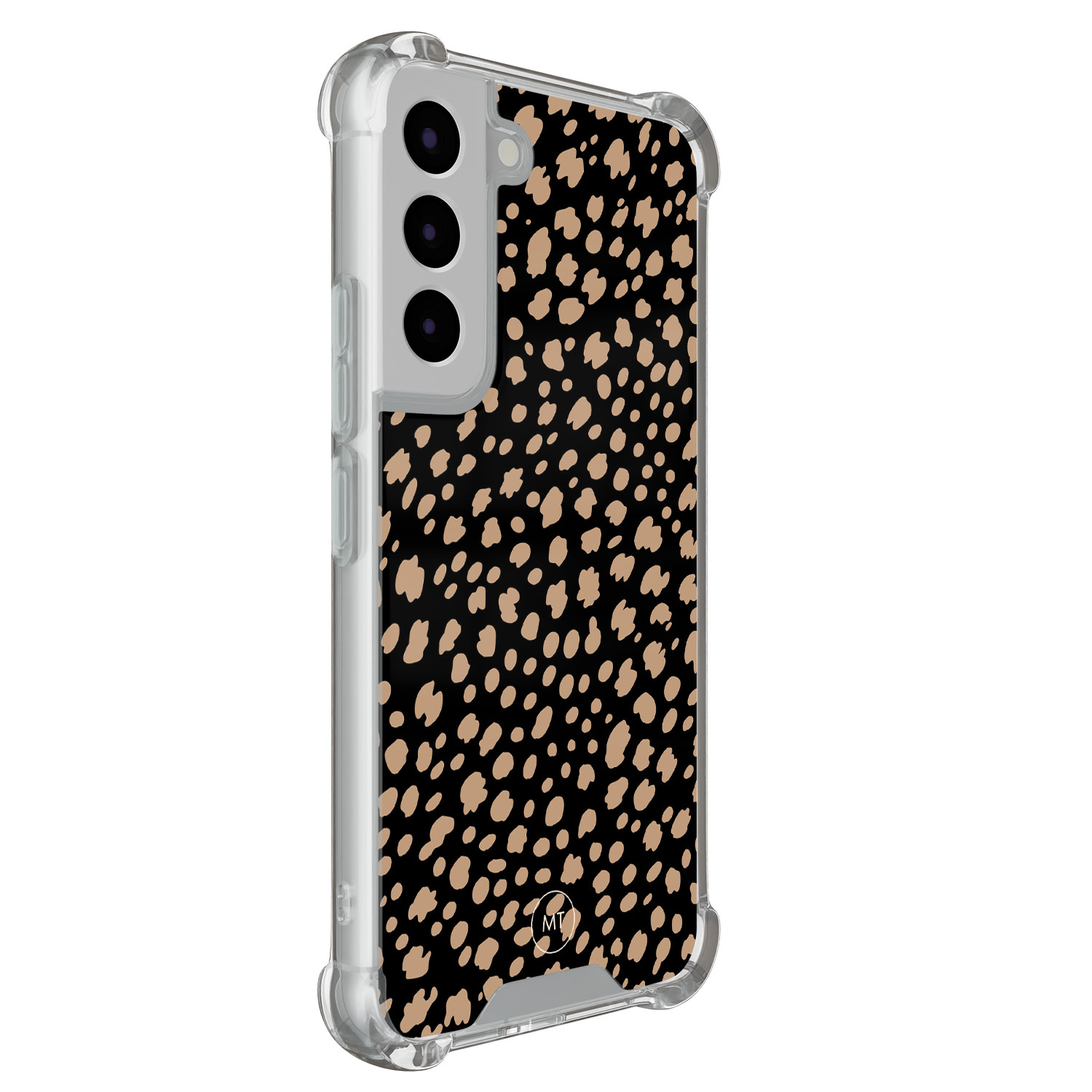 Mooie Telefoonhoesjes Samsung Galaxy S22 shockproof hoesje - Savannah spots