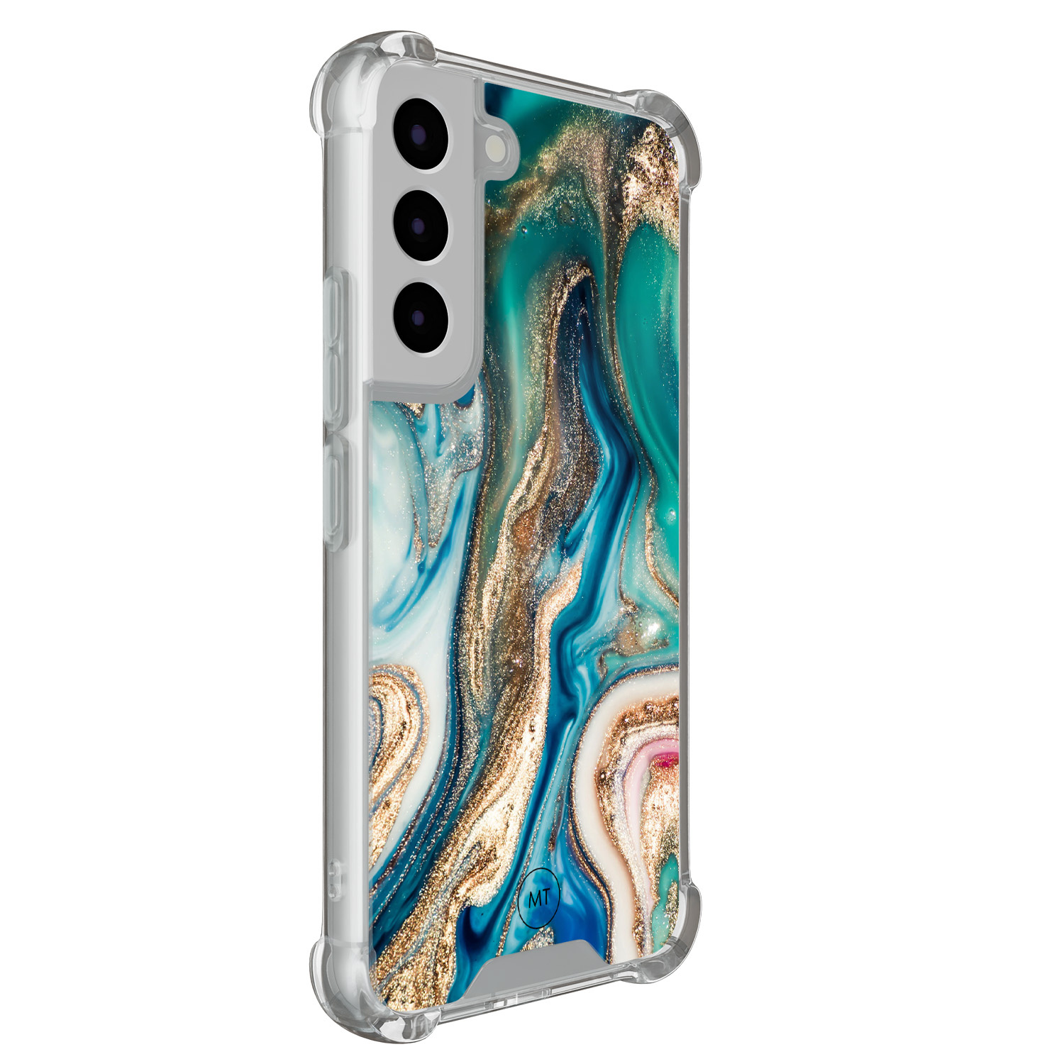 Mooie Telefoonhoesjes Samsung Galaxy S22 shockproof hoesje - Magic marble