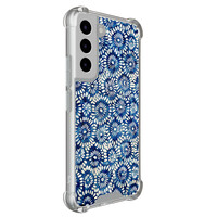 Mooie Telefoonhoesjes Samsung Galaxy S22 shockproof hoesje - Azure daisies