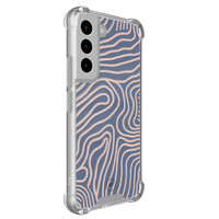 Mooie Telefoonhoesjes Samsung Galaxy S22 shockproof hoesje - Flowing lines