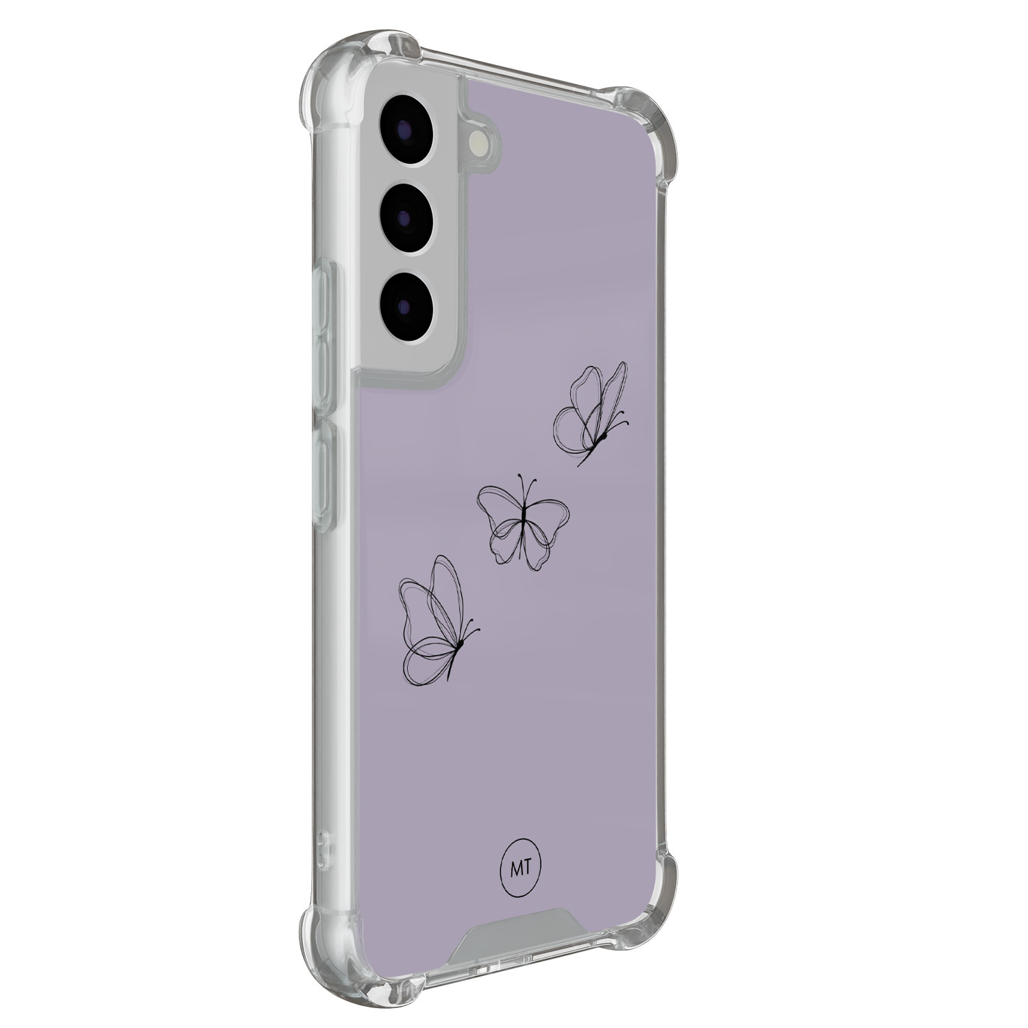 Mooie Telefoonhoesjes Samsung Galaxy S22 shockproof hoesje - Vlindertjes