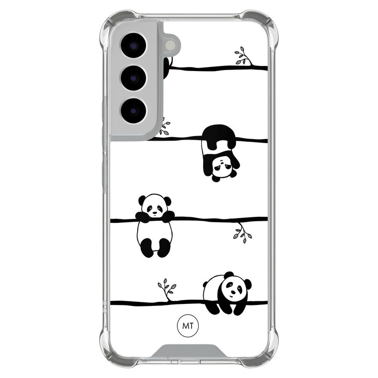 Mooie Telefoonhoesjes Samsung Galaxy S22 shockproof hoesje - Panda
