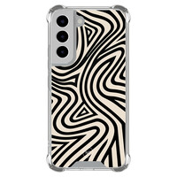 Mooie Telefoonhoesjes Samsung Galaxy S22 shockproof hoesje - Groovy lines