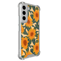 Mooie Telefoonhoesjes Samsung Galaxy S22 shockproof hoesje - Zonnebloemen