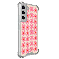Mooie Telefoonhoesjes Samsung Galaxy S22 shockproof hoesje - Retro Blooms